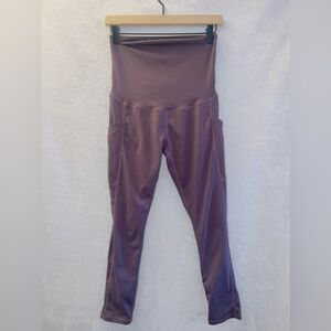 Maacie High Rise Full Panel Maternity Leggings size small